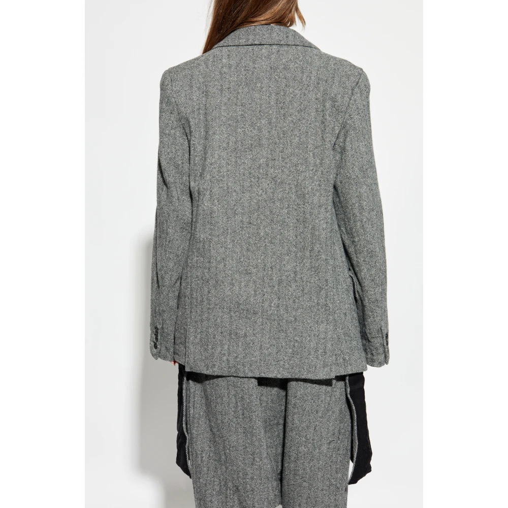 Comme des Garçons Wollen Blazer Gray Unisex