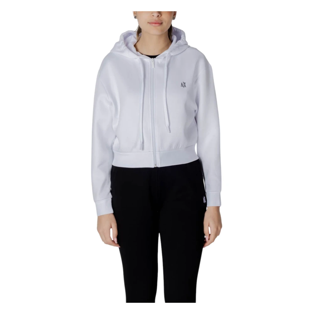 Armani Exchange Capsulate Sweatshirt White Dames