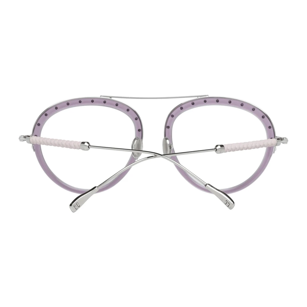 TOD'S Paarse Ronde Dames Optische Brillen Purple Dames