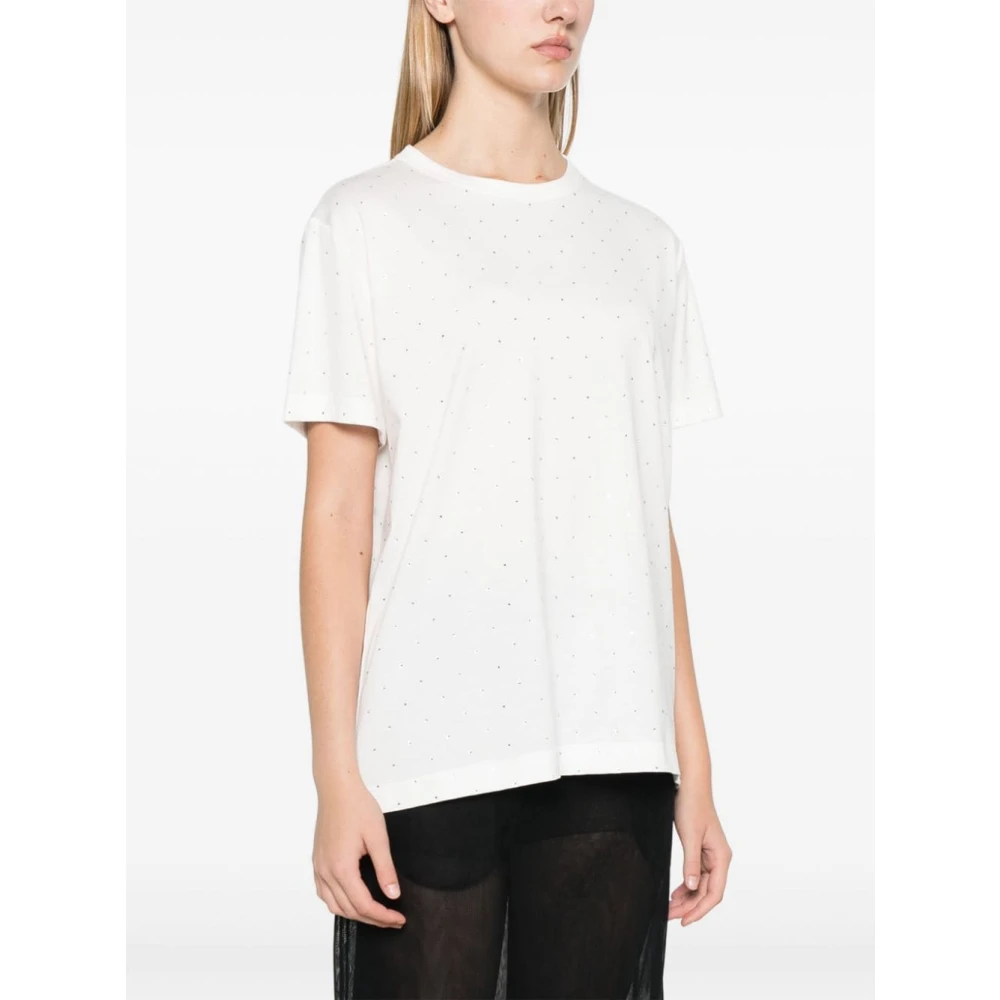 Fabiana Filippi Witte T-shirt Collectie voor Mannen White Dames