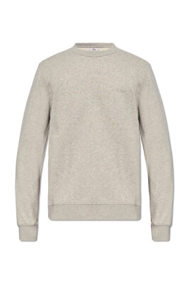 crewneck-sweatshirt-i-bomullsfleece-med-broderad-logotyp