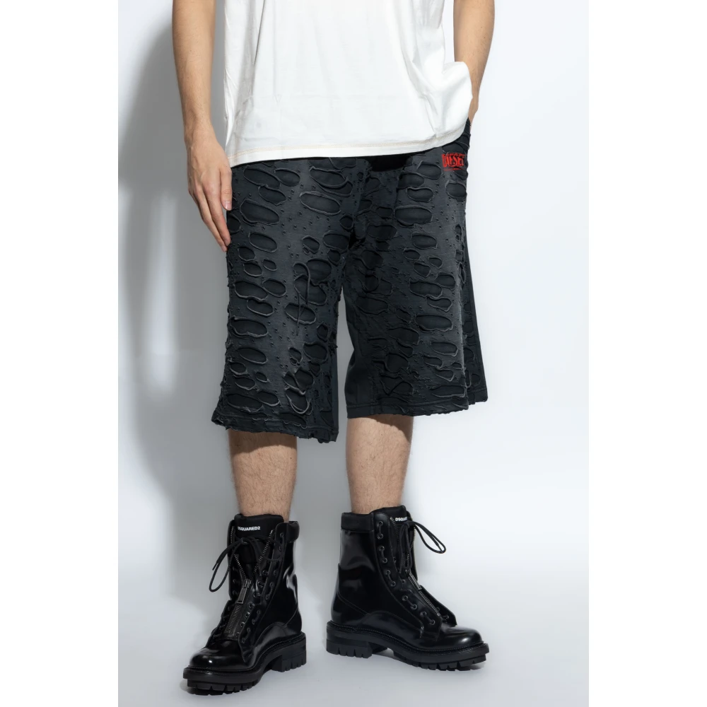 Diesel Shorts P-Echio-R1 Gray Heren