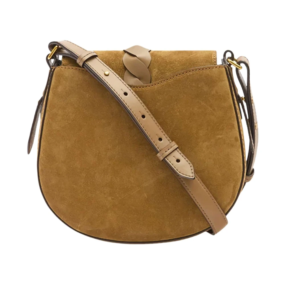 Isabel Marant Women's Beige Altay Small Shoulder Bag