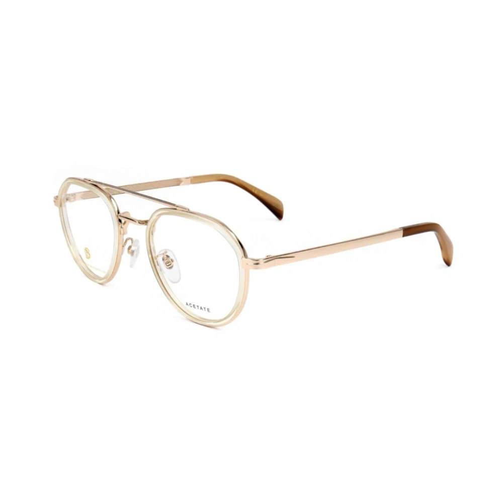 Eyewear by David Beckham Stijlvolle zonnebril voor mannen Yellow Unisex
