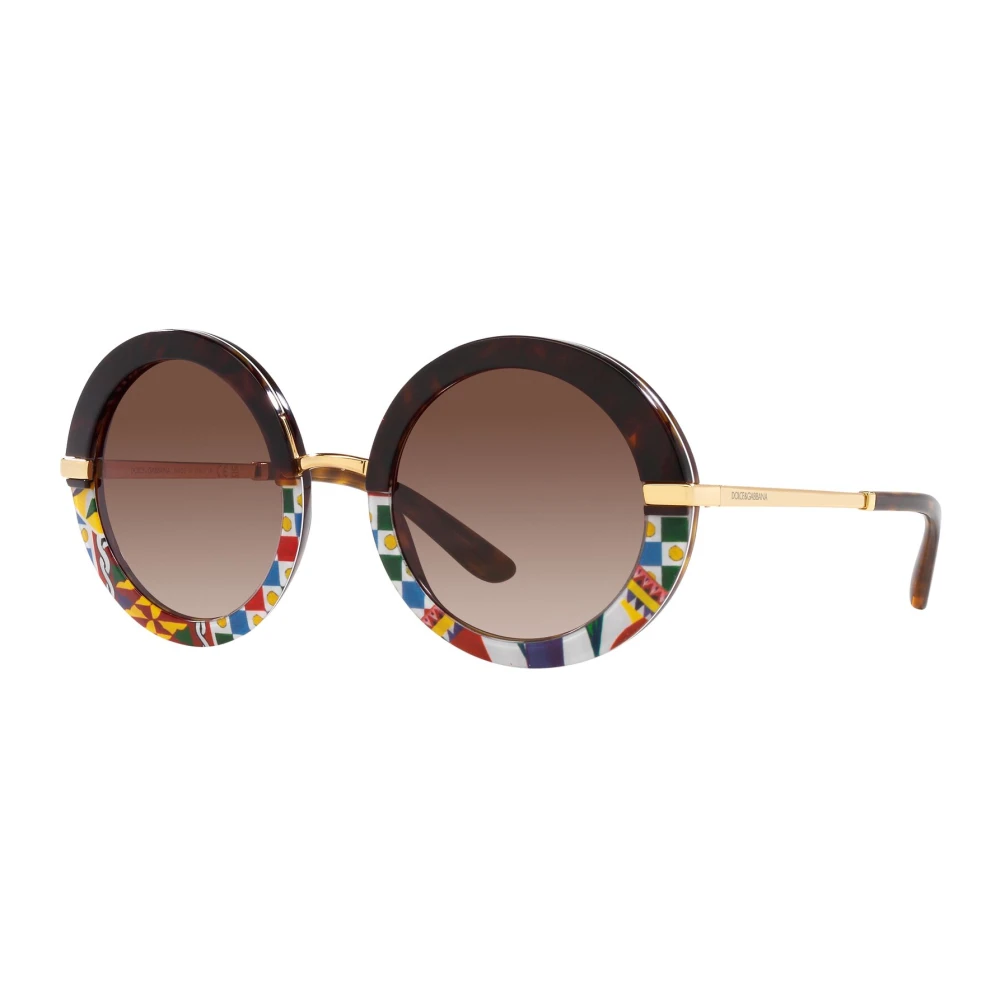 Dolce & Gabbana Women's Brown Sunglasses, 52 Mm, Sunglasses Dg 4393