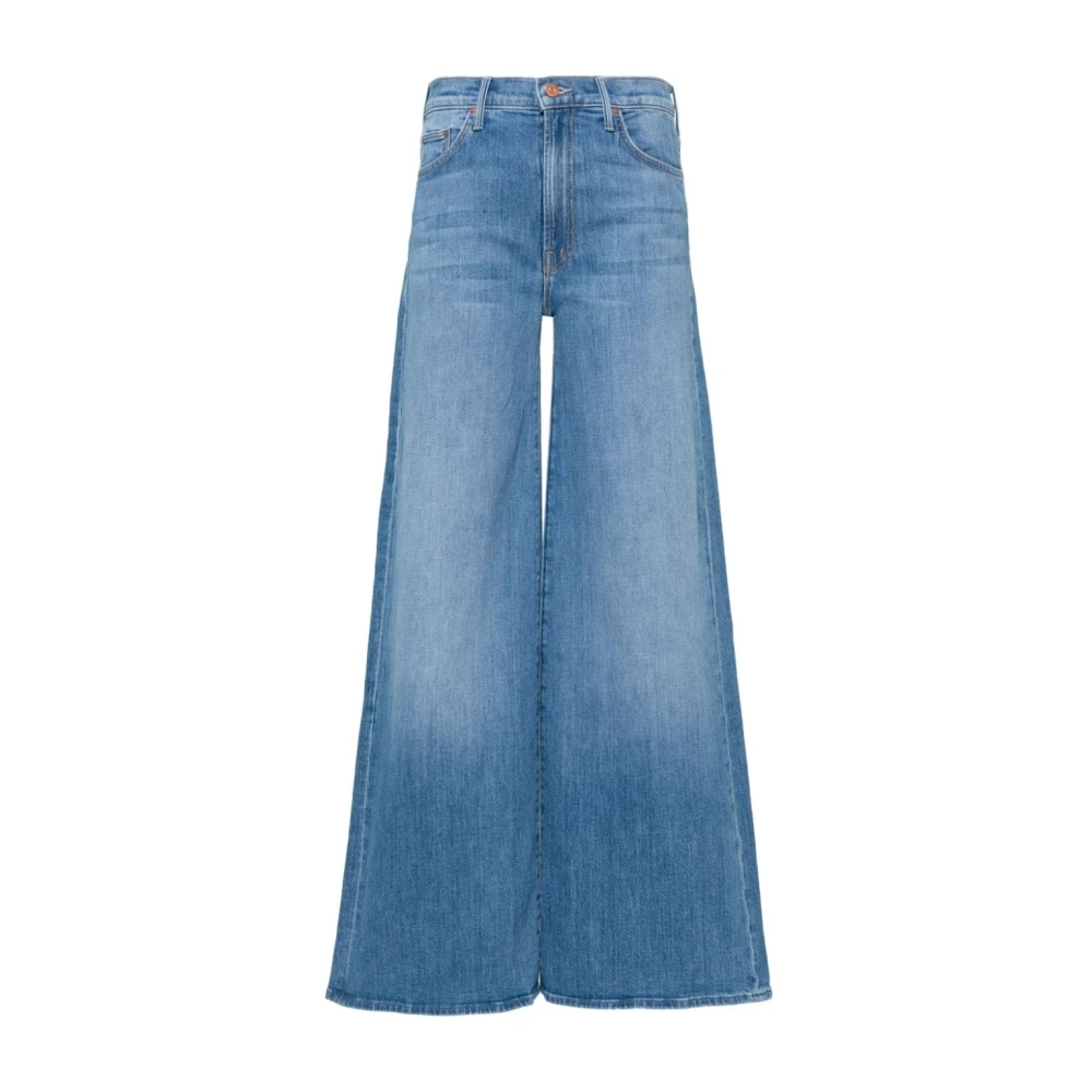 Mother Blauwe Jeans Damesmode Ss24 Blue Dames