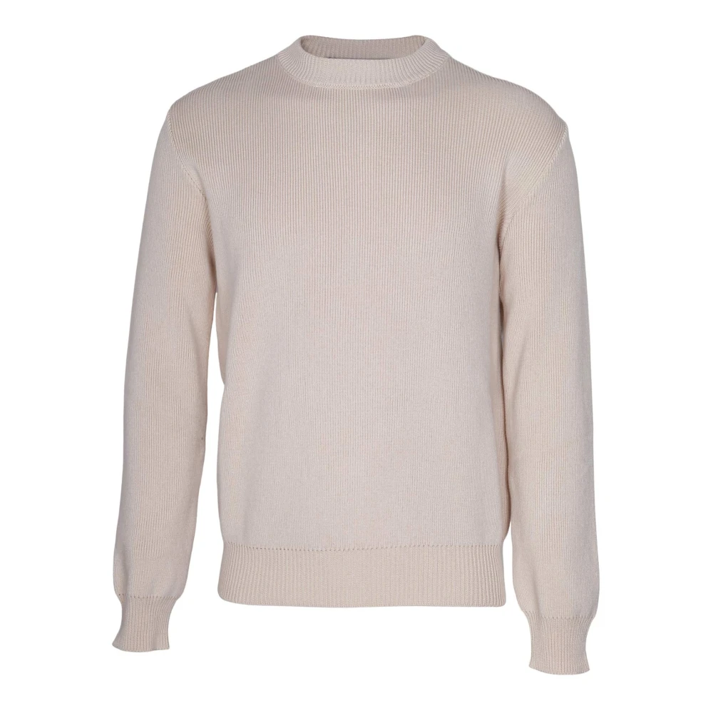 Golden Goose Men's Gray Golden Crewneck Jumper - Round-Neck Knitwear - M - Knitwear