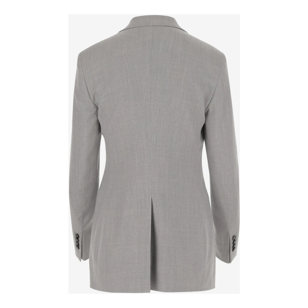 Tagliatore Wollen Enkelbreasted JAS Gray Dames