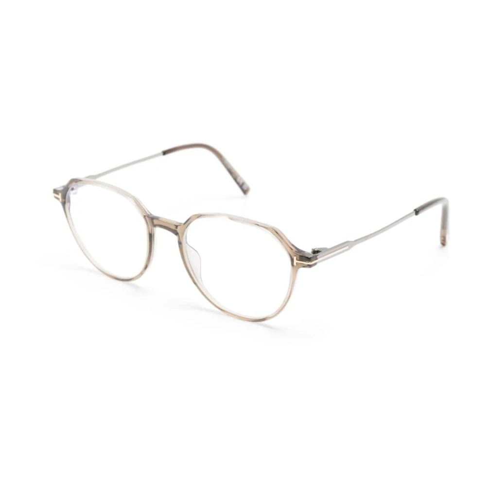 Tom Ford Bruin Havana Optisch Montuur Brown Heren