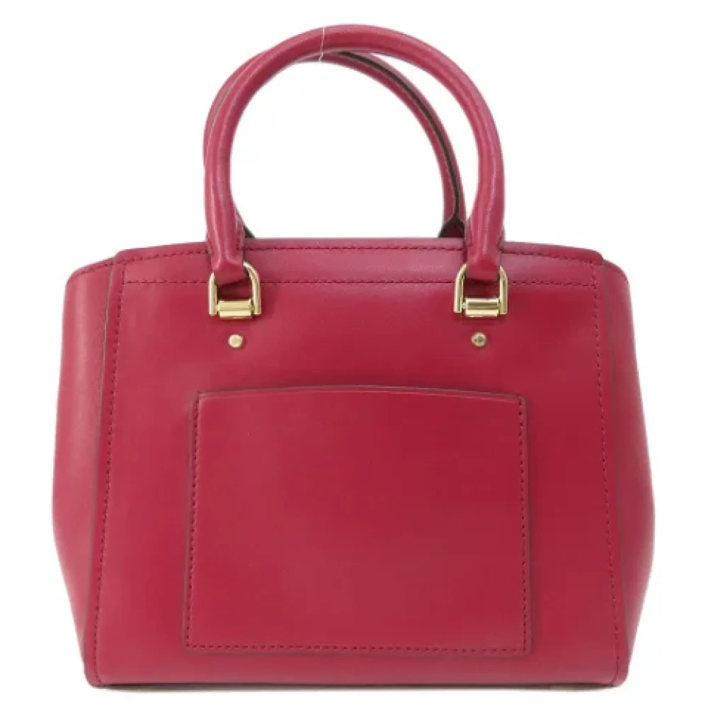 Michael Kors Pre-owned Leather handbags Red Dames
