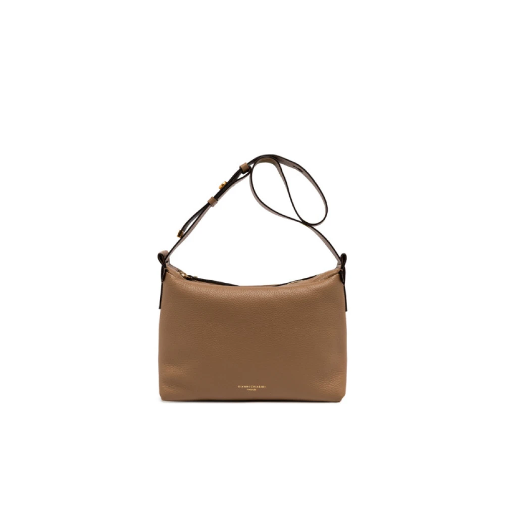 Gianni Chiarini Oriana Large Array Schoudertas Beige Dames