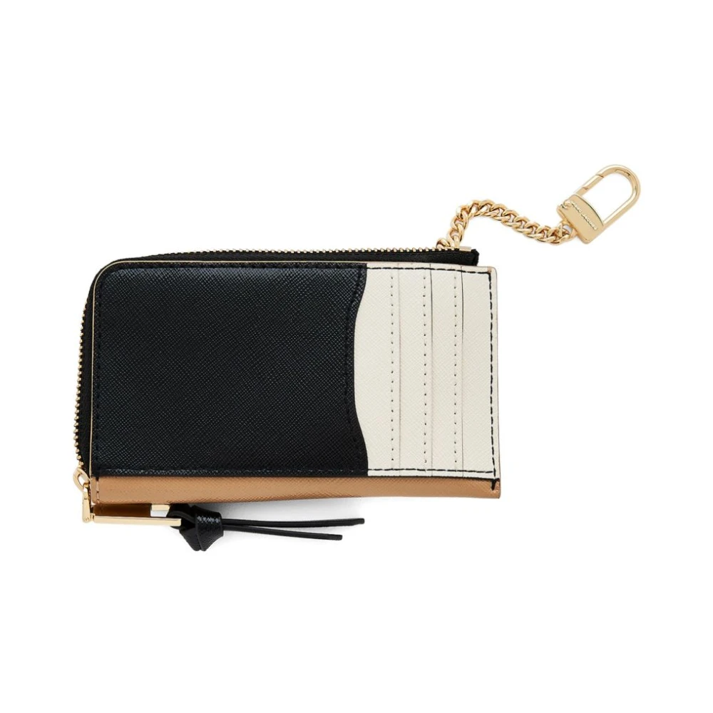 Marc Jacobs Bruine Portemonnee met Kettingdetail Brown Dames