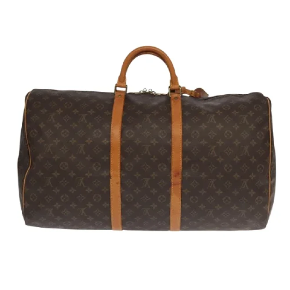 Louis Vuitton Vintage Pre-owned Canvas travel-bags Brown Dames