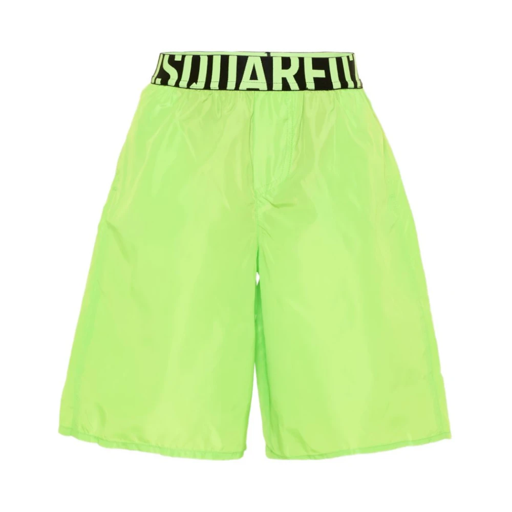 Dsquared2 Unisex Kids Green Swimwear - Kids Swimming Trunks - 10 Y - Kids