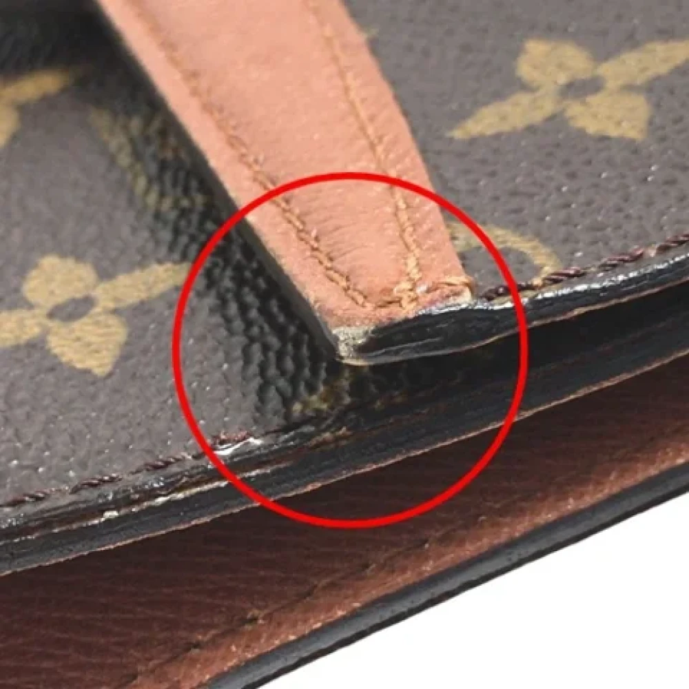 Louis Vuitton Vintage Pre-owned Canvas clutches Brown Dames