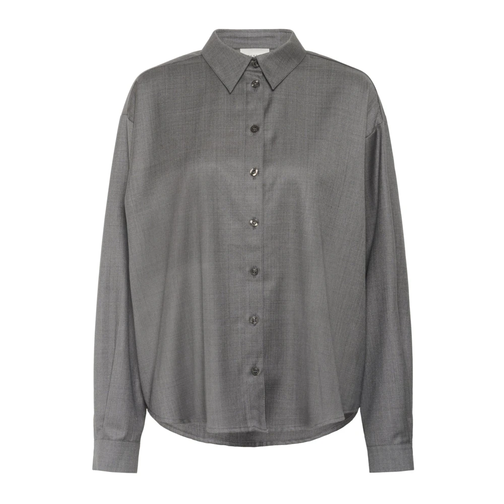 Gestuz Women's Gray Gzsigrun Short Jacket - Shirts - 2XL - Blouses & Shirts