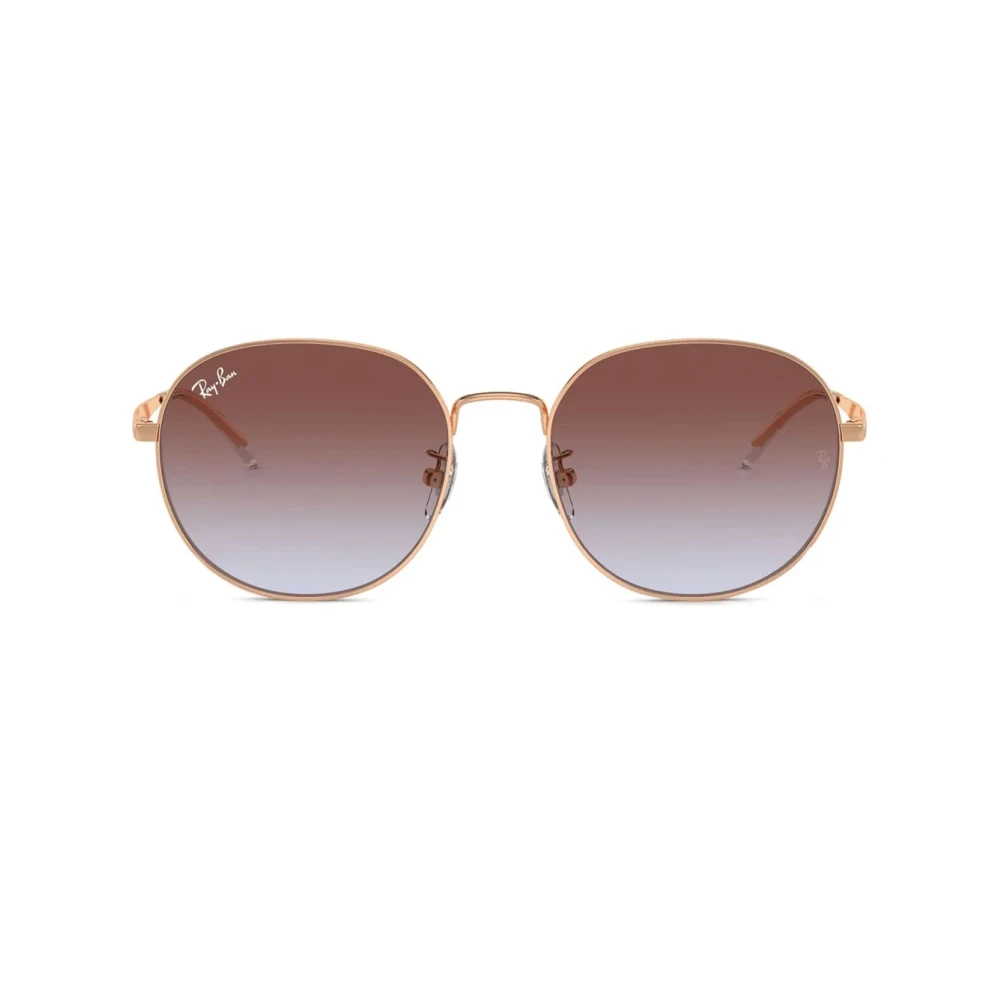 Ray-Ban , Sunglasses, Unisex, Yellow, 57 Mm, Rose Gold/Violet Shaded Sunglasses - Image 6