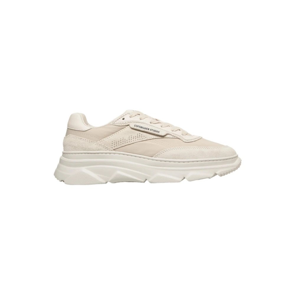 Copenhagen Shoes Vita Sneakers med Unik Design White, Dam