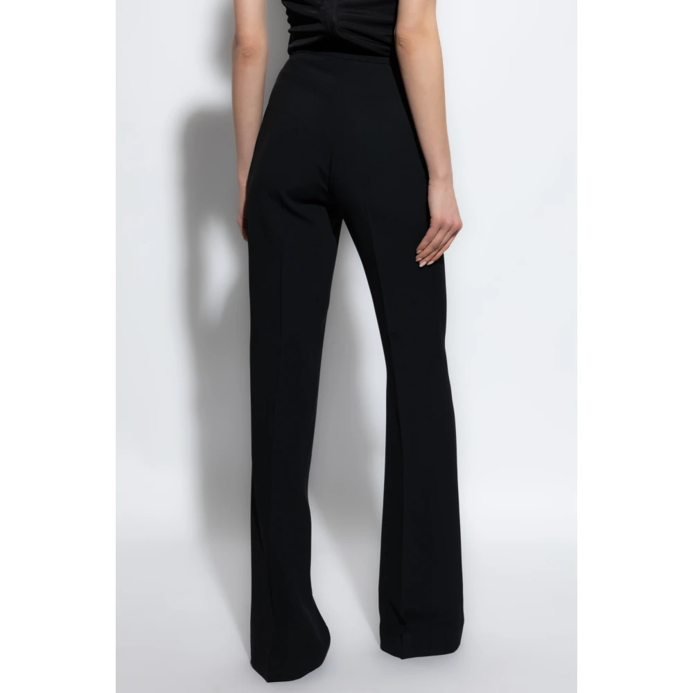 Versace Geplooide broek Black Dames