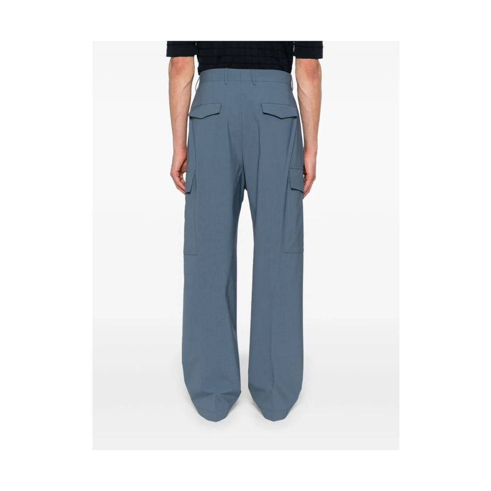 Tagliatore Broek Blue Heren