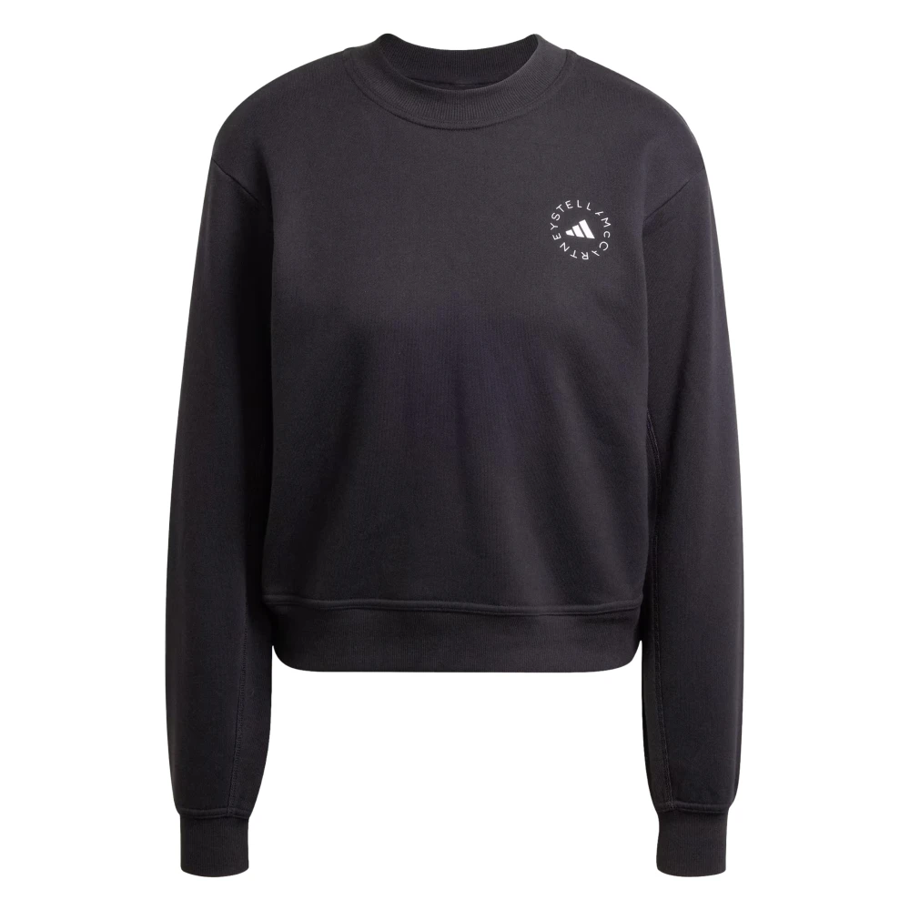 Adidas By Stella Mccartney Women's Black Long Sleeve Training Tops, Xs, Jumpers