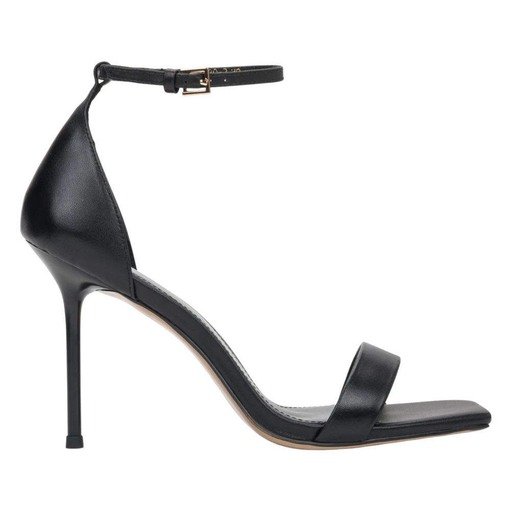 Estro Black High Heel Sandals, Female, 6 Uk, High-Heel Sandals
