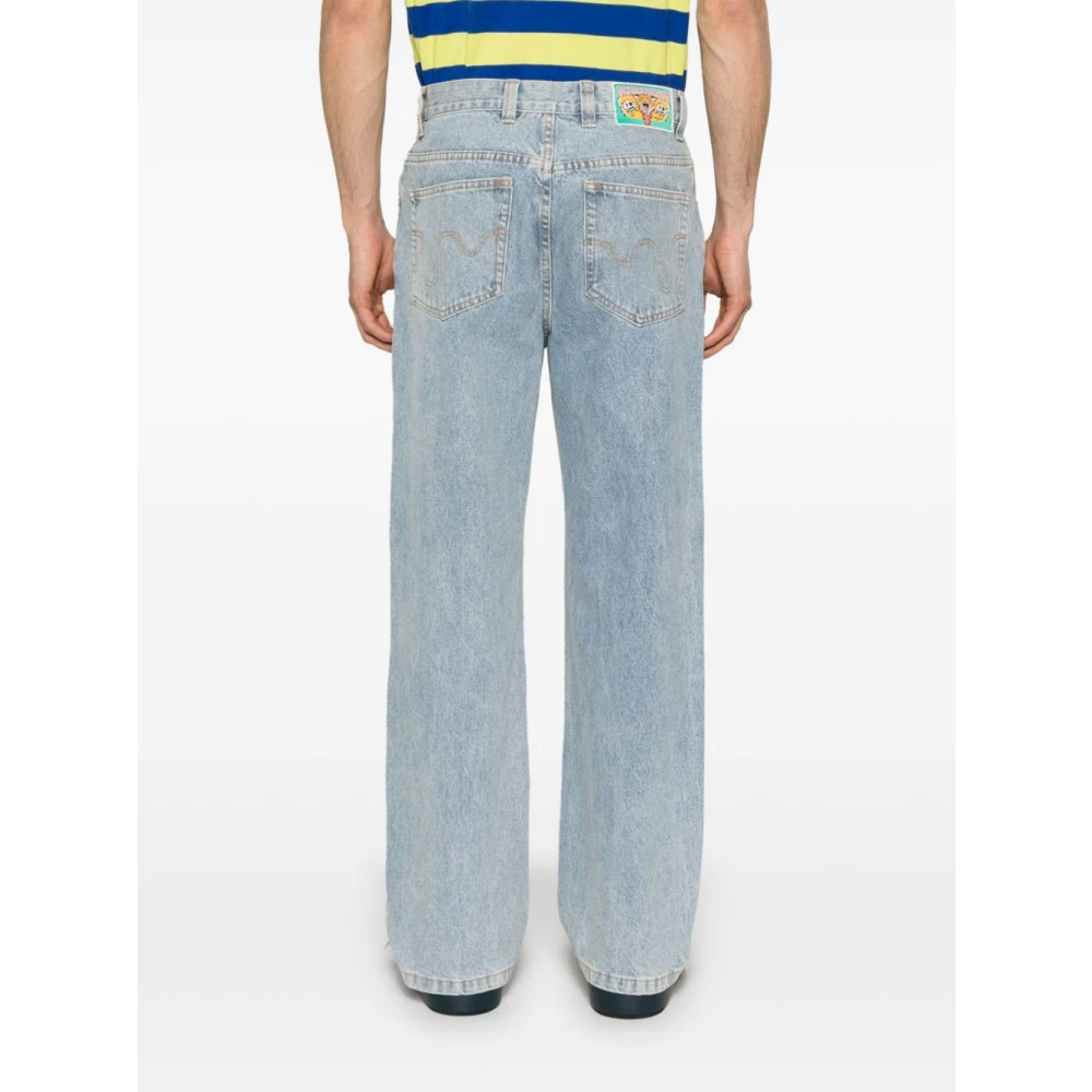 Icecream Heldere Blauwe Jeans met Klassieke Stijl Blue Heren