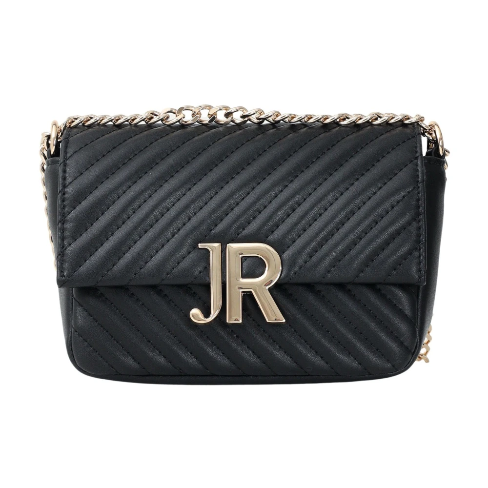 Richmond Zwarte Schoudertas Elegante Verfijnde Stijl Black Dames