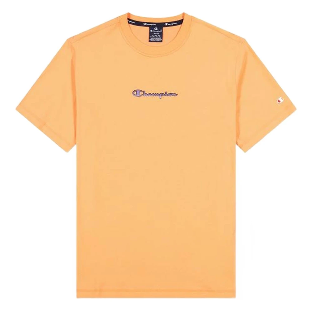 Champion T-shirt Orange Heren