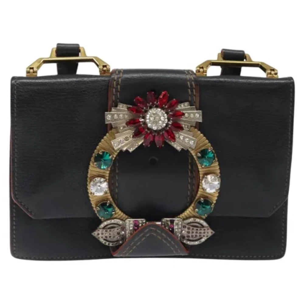 Pre-owned > Pre-owned Bags > Pre-owned Cross Body Bags - - Miu Miu Pre-owned - Modalova