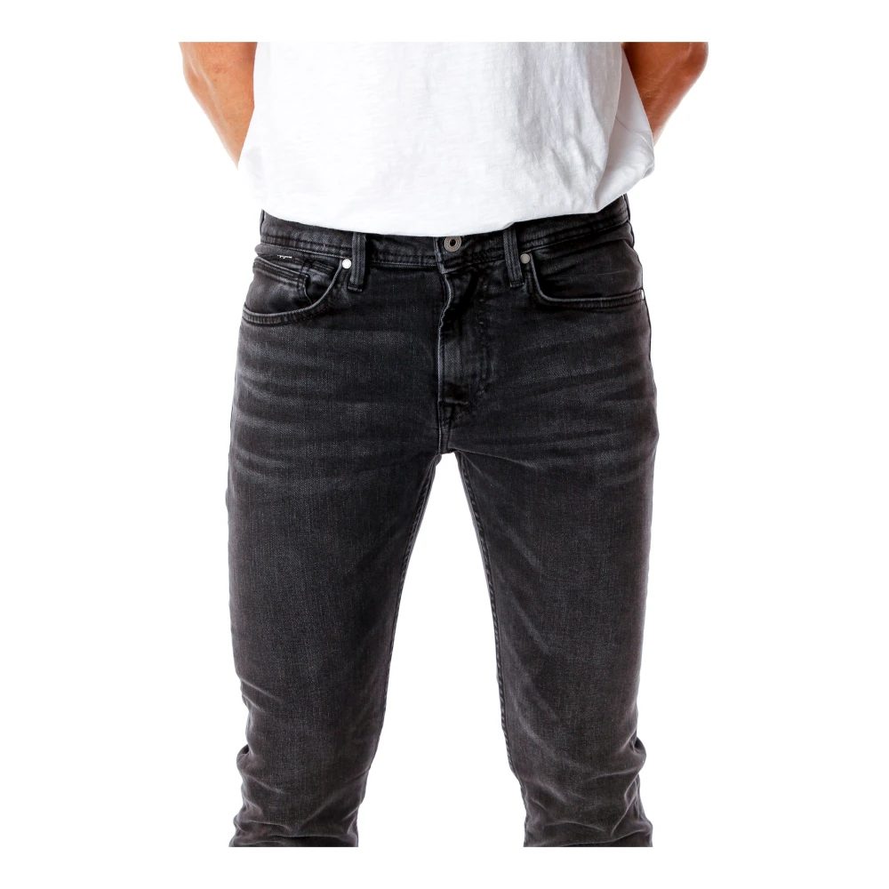 Pepe Jeans Slim Fit Jeans met Fade-effecten Gray Heren