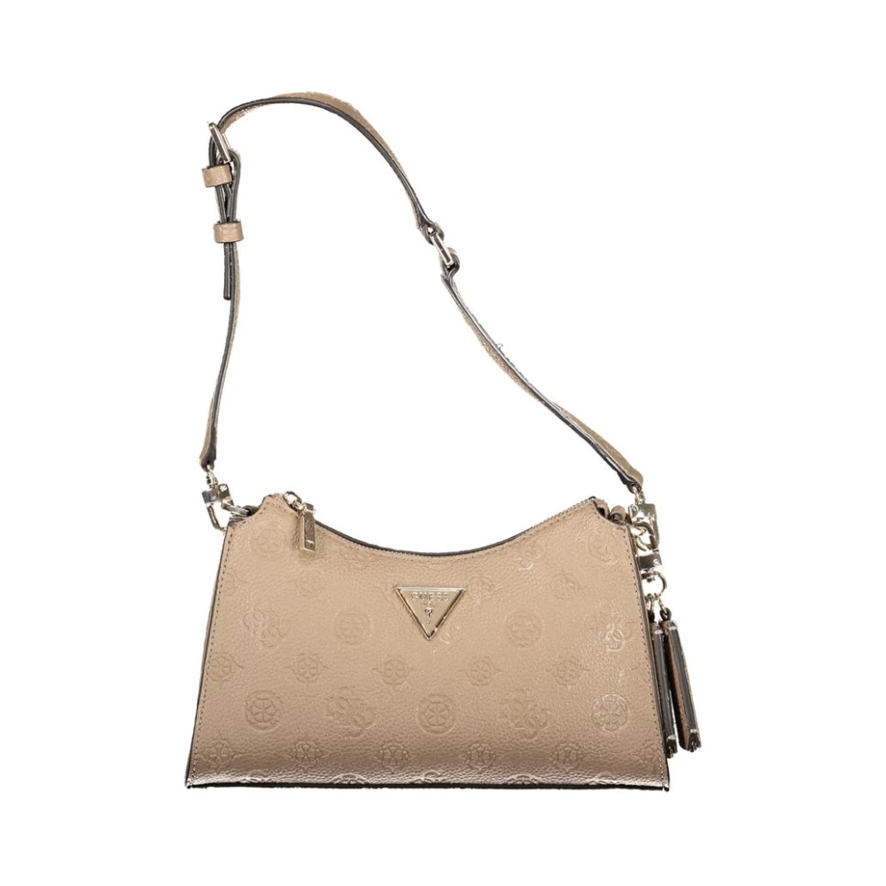 Guess Beige Handtas Polyethyleen | Stijlvol Model Beige Dames