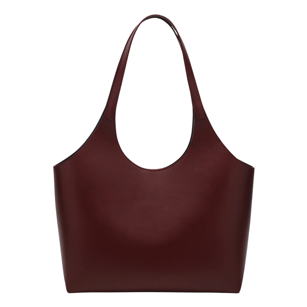 Aesther Ekme Middelgrote Schoudertas Cabas Stijl Red Dames