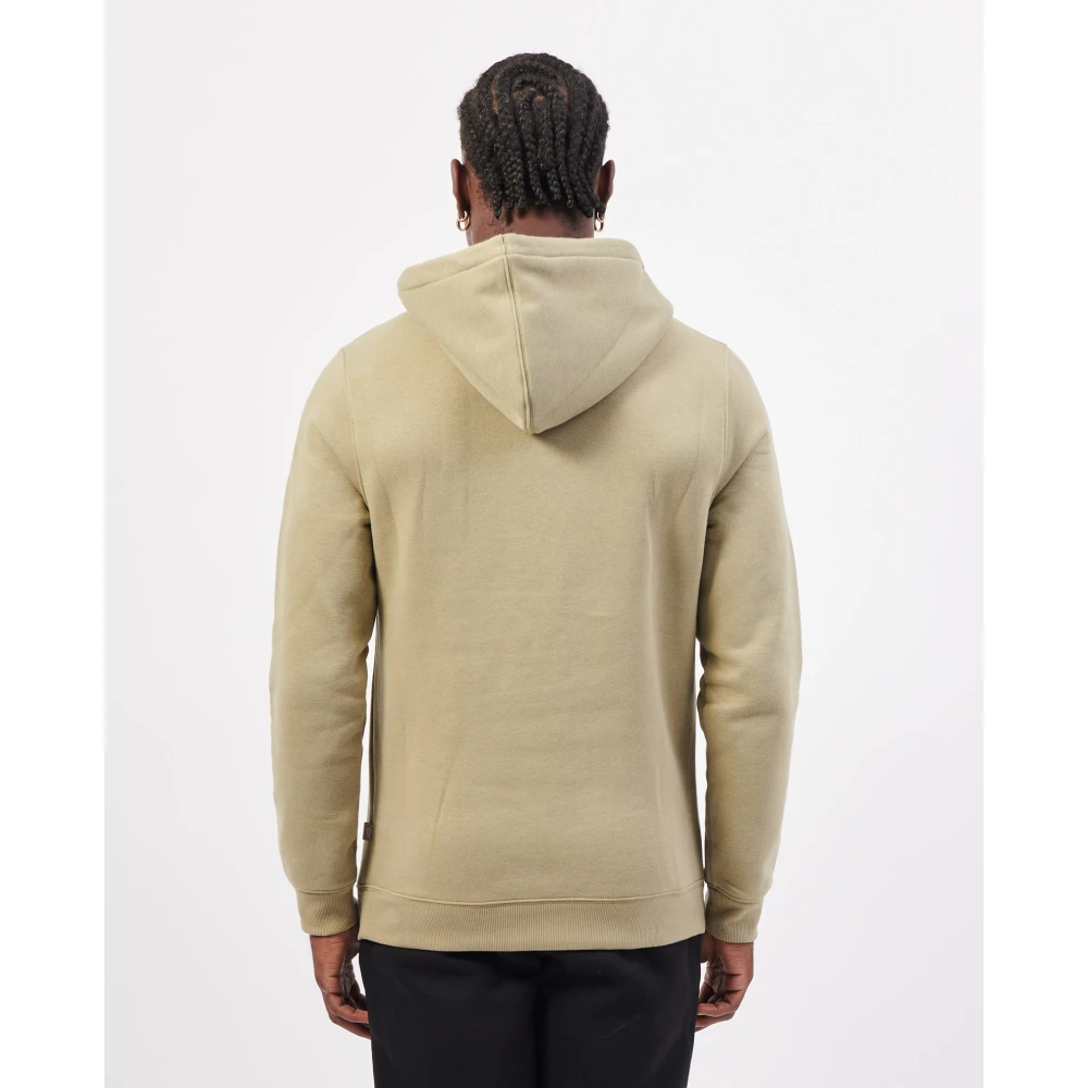 Dickies Groene hoodie met geribbelde zoom Green Heren