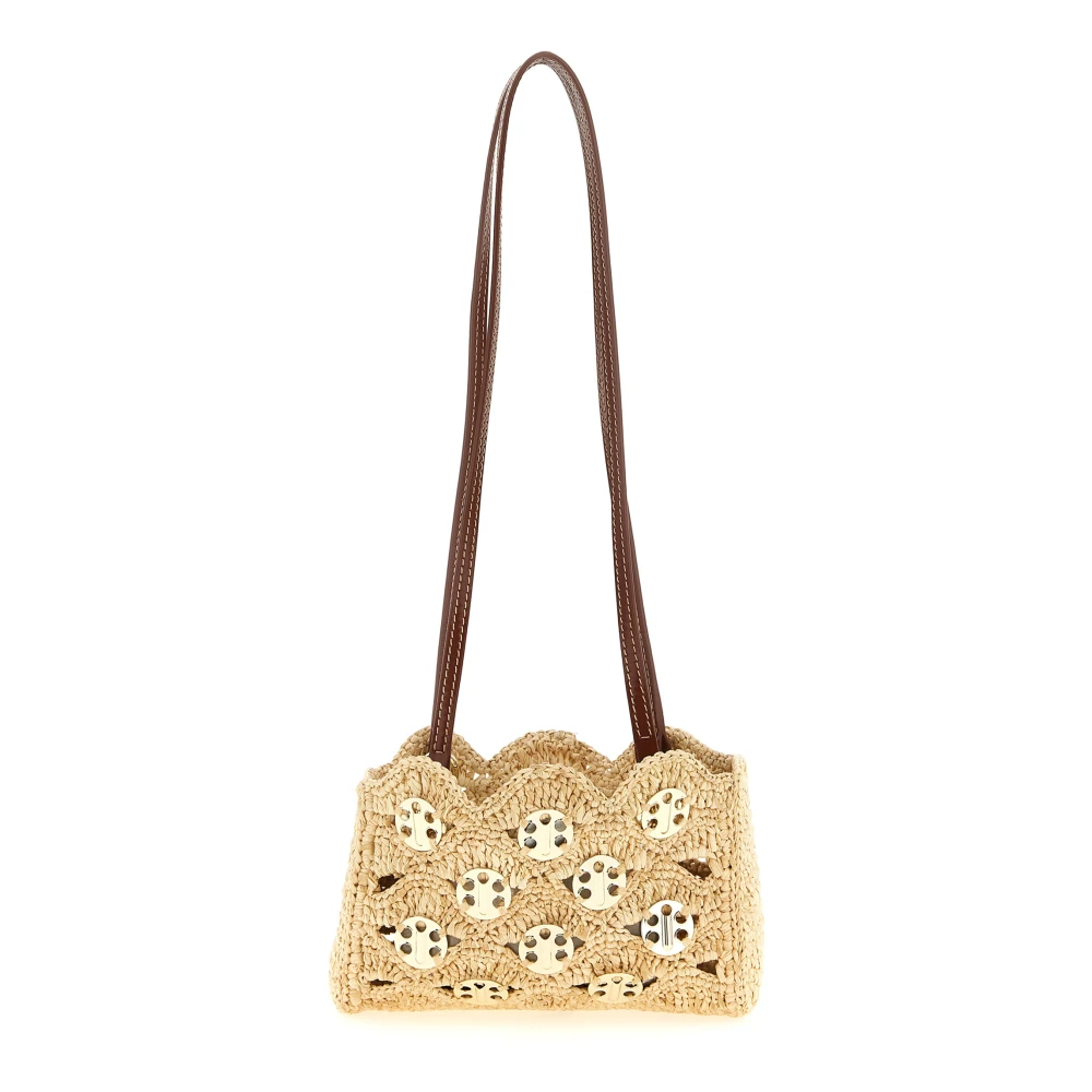Rabanne Women's Beige 1969 Shoulder Bag