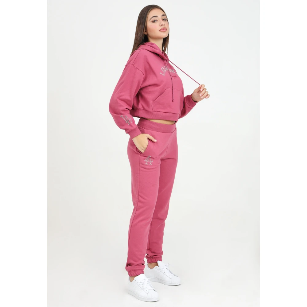new era MLB Diamante LA Dodgers Fuchsia Sportieve Broek Pink Dames