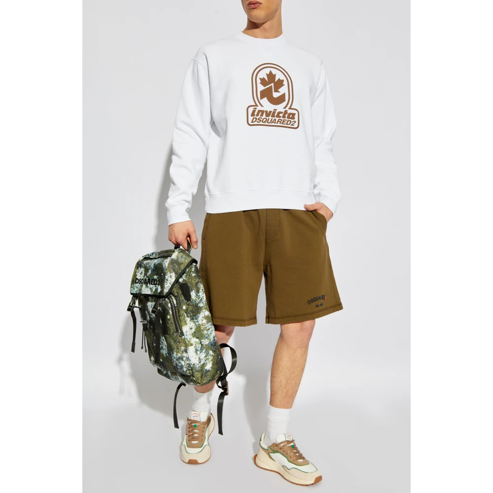 Dsquared2 Logo shorts Green Heren