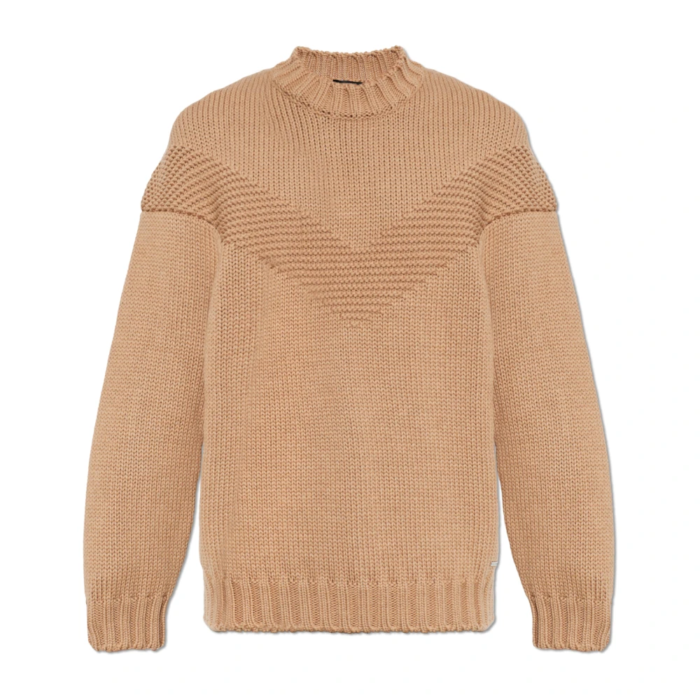 Dsquared2 Homme Marron - Pull En Laine - Pulls - Brun - Taille: Xl
