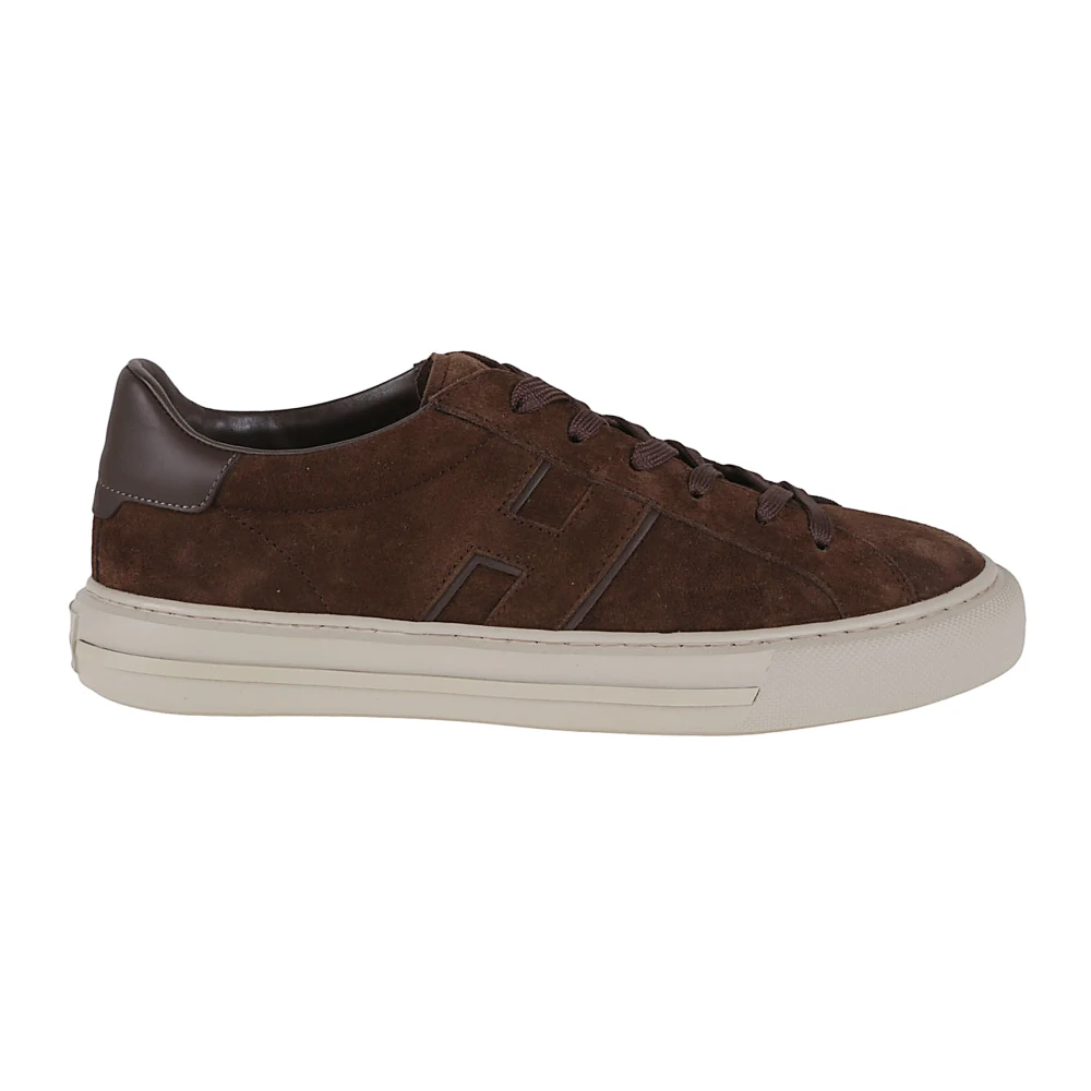 Hogan Bruine Sneakers Comfort Stijl Heren Schoenen