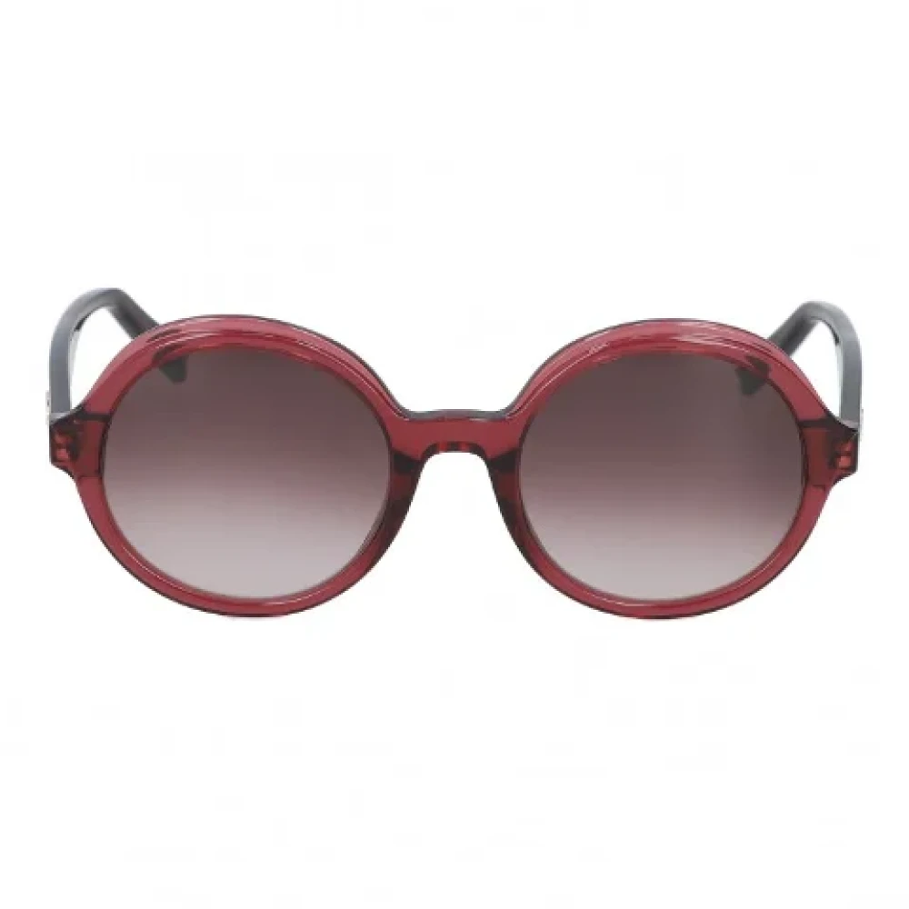 Salvatore Ferragamo Pre-owned Plastic sunglasses Red Dames