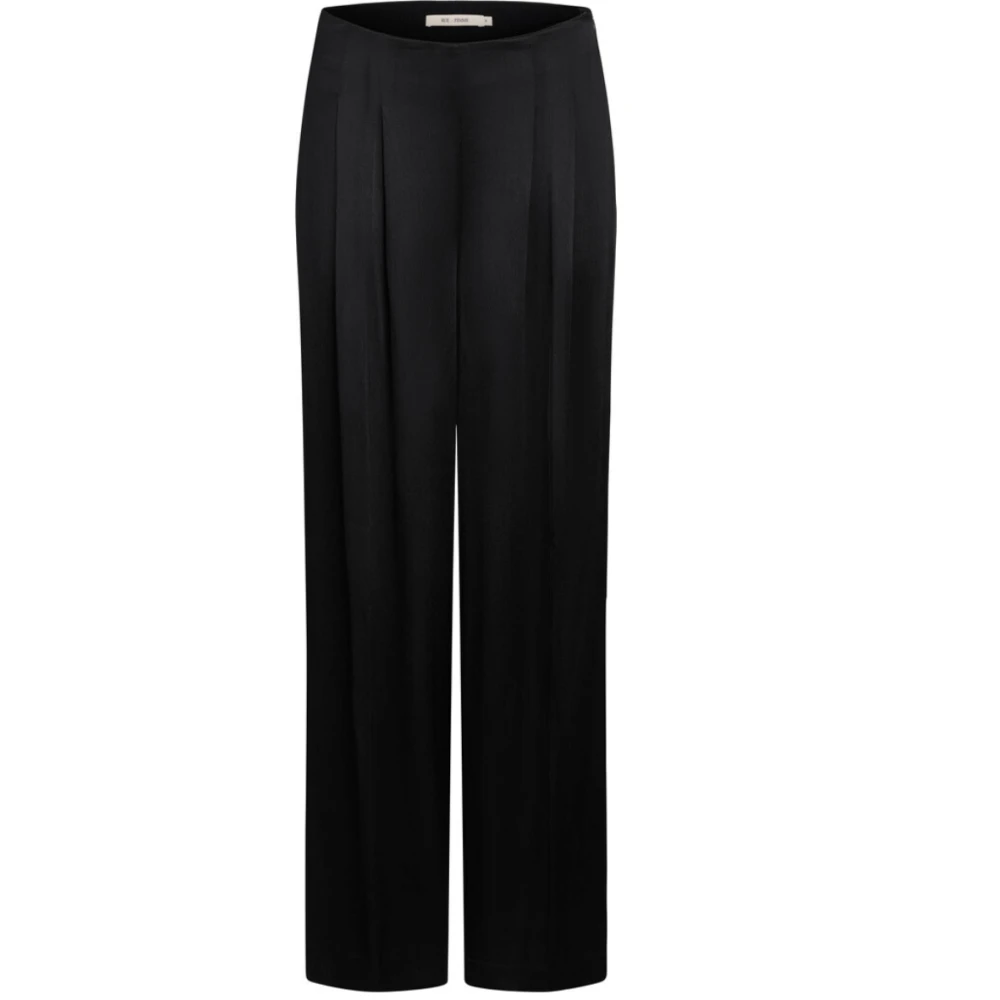 RUE de Femme Zwarte Plooi Broek Black Dames