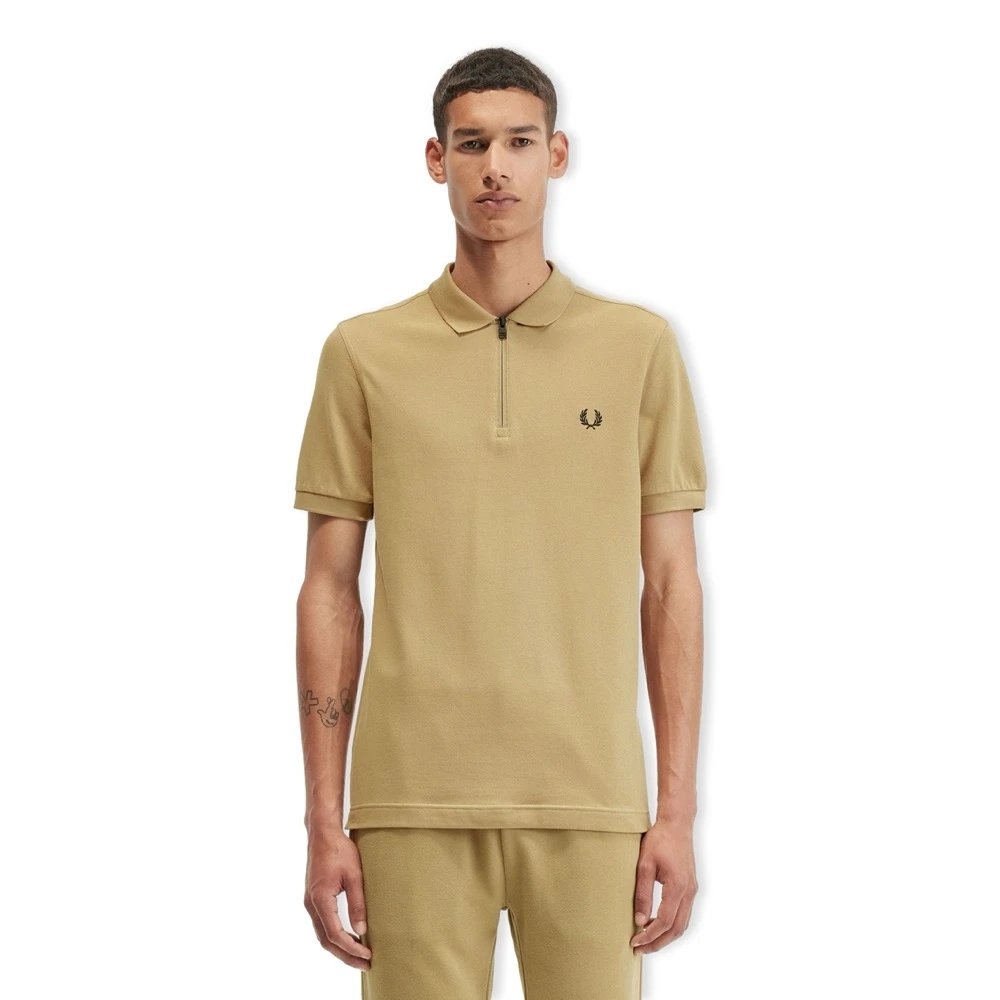 Fred Perry Shirts Beige Heren