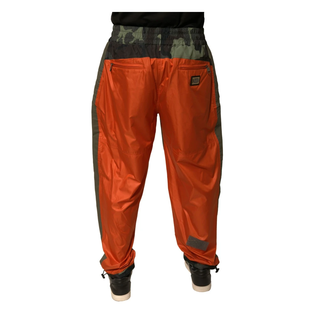 Dolce & Gabbana Camouflage Cargo Jogger Broek Multicolor Heren
