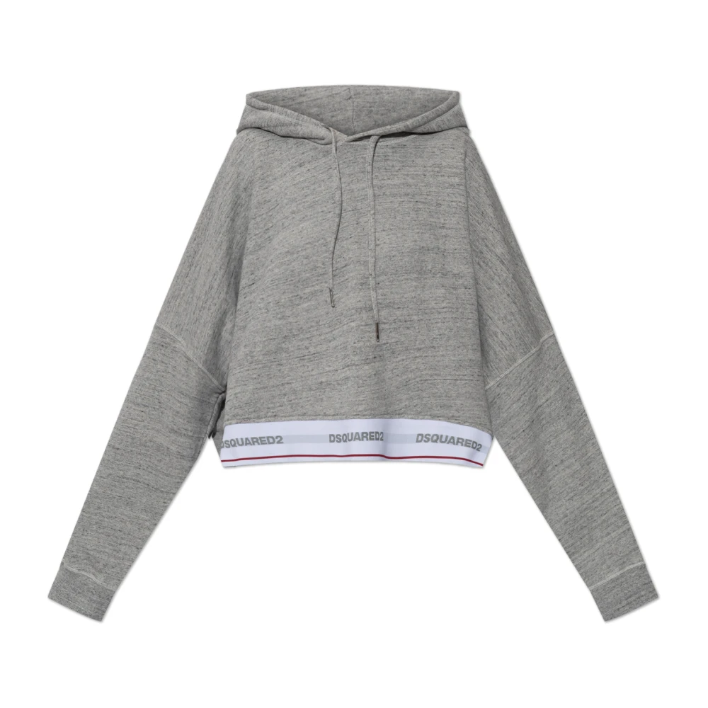 Dsquared2 Donna Grigio - Hoodie - Sweatshirts & Hoodies - Xs