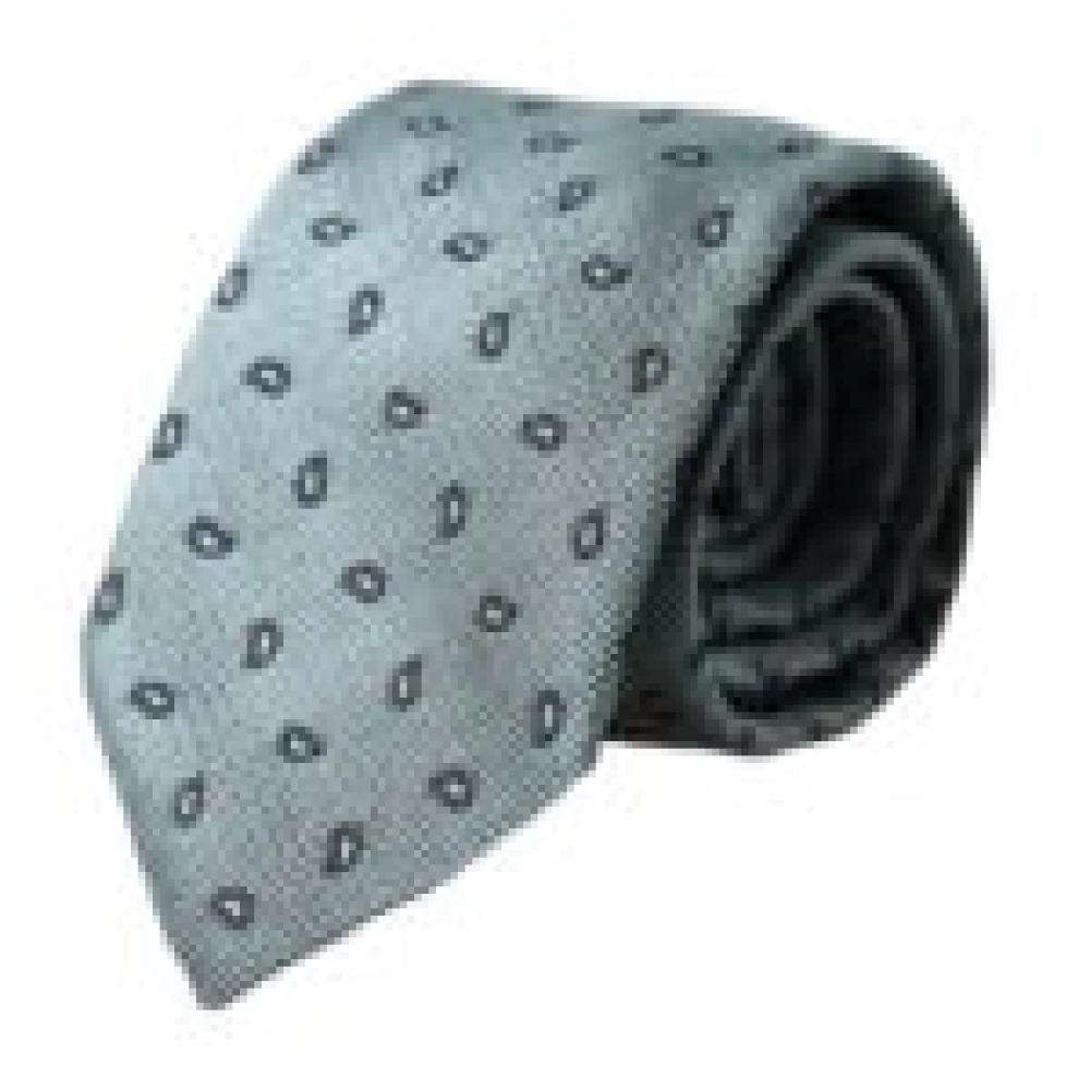 Dolce & Gabbana Men's Green Ties, One Size, Patterned Adjustable Tie