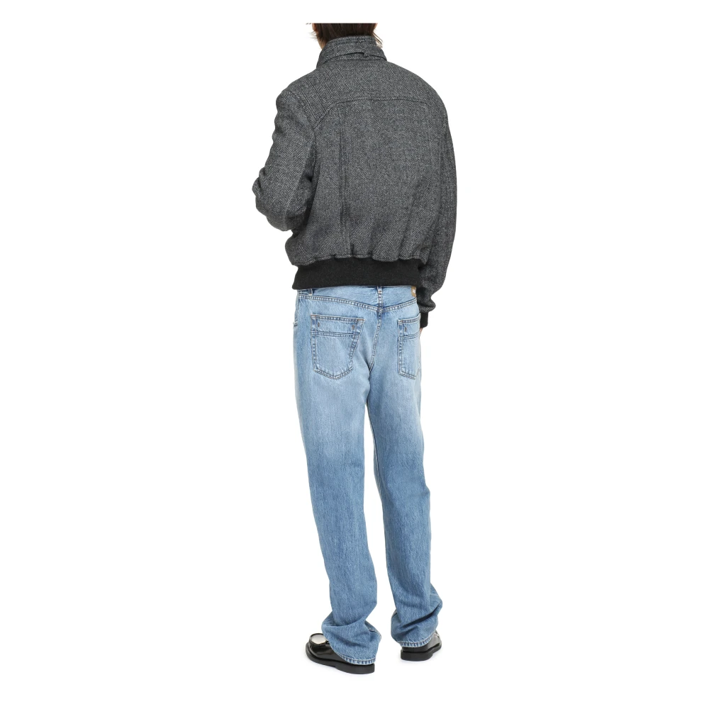 Isabel marant Peter Wool Bomber Jack Gray Heren