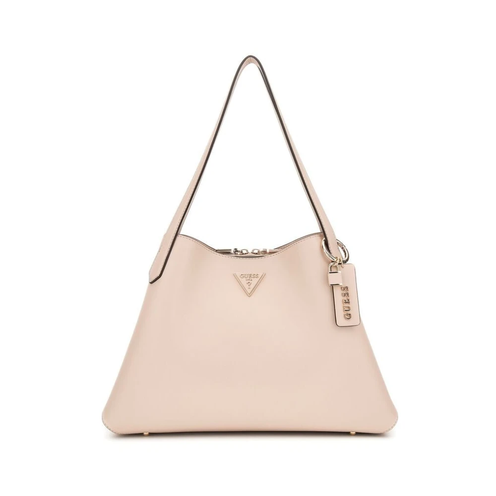 Guess Stijlvolle Schoudertas Nolana Sml Girlfrien Beige Dames