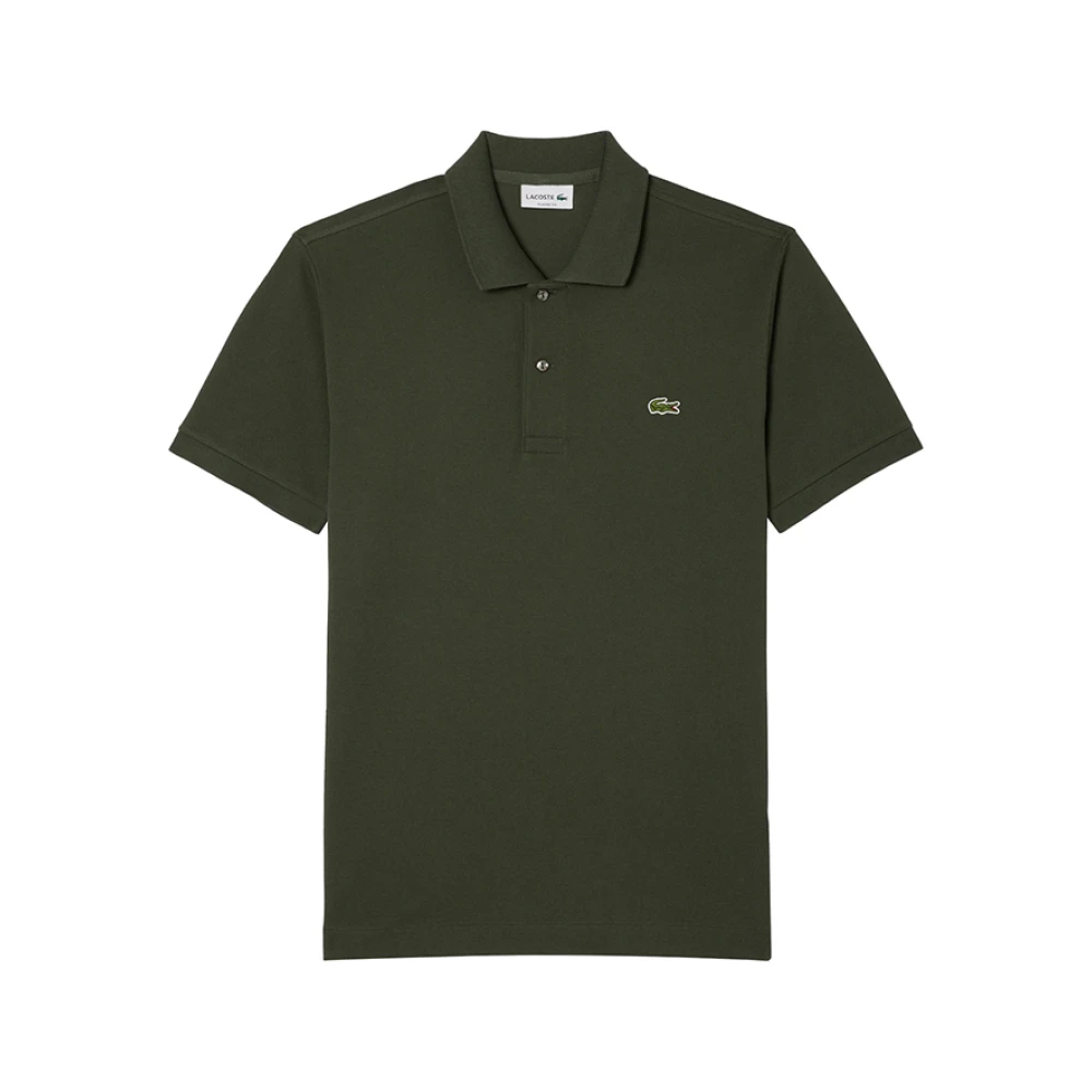 Lacoste Men's Green Polo Shirt Classic Style Extra Small