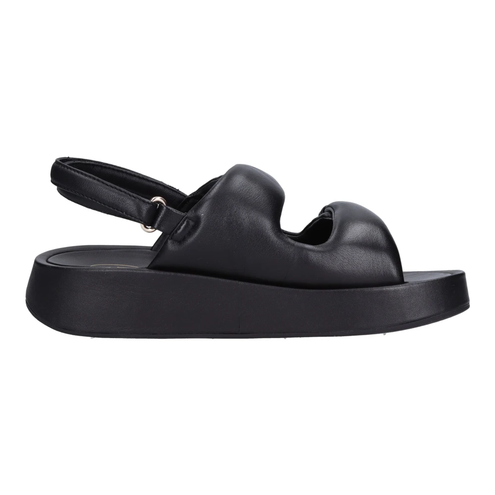 Ash Black Sandals - Female - Flat Sandals - 6 Uk - Shoes