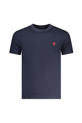 t-shirt-bleu-a-col-rond